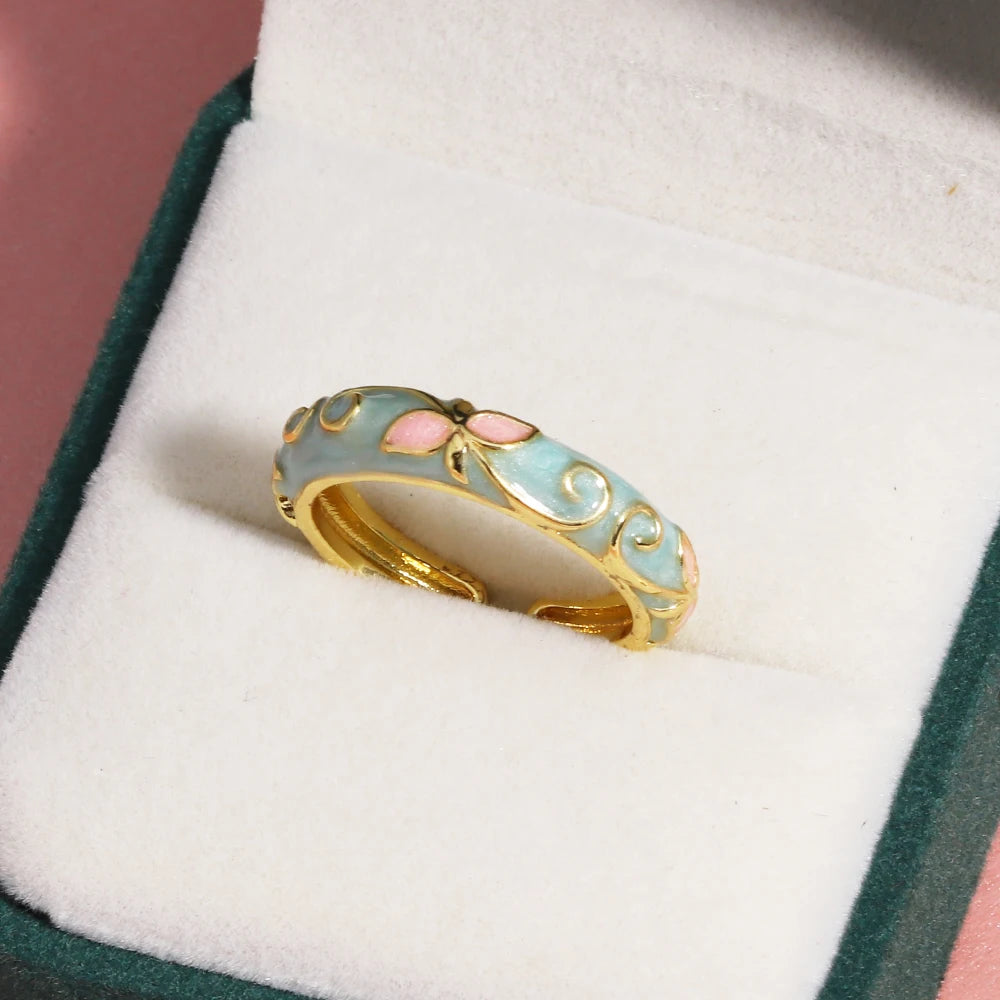 Female Enamel Ring