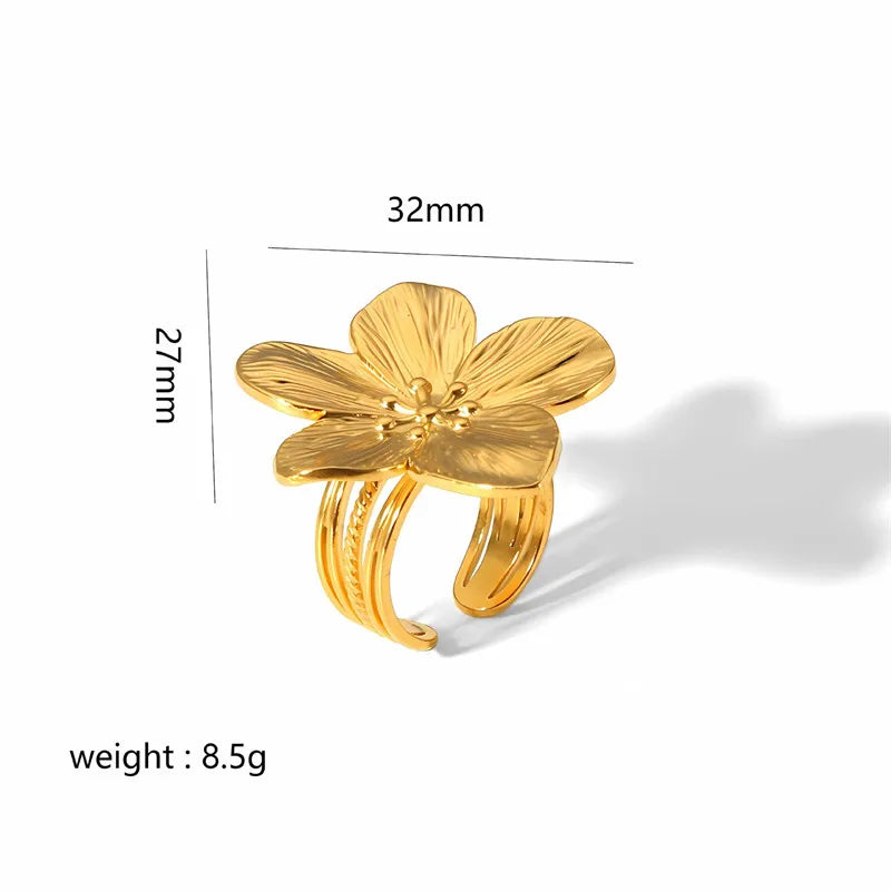 Flower Ring for Women