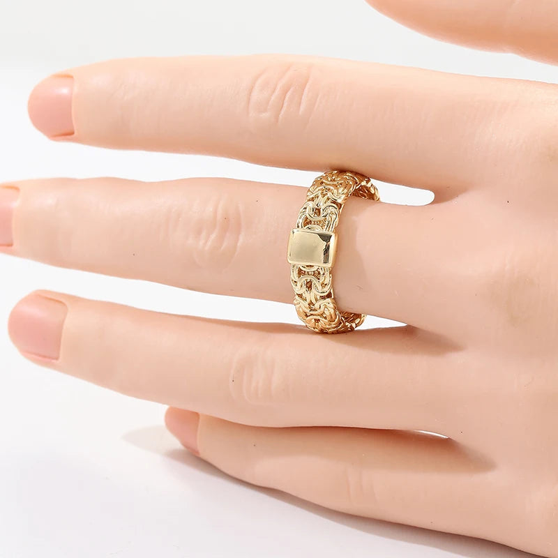 Vintage Hand Carved Women's Ring