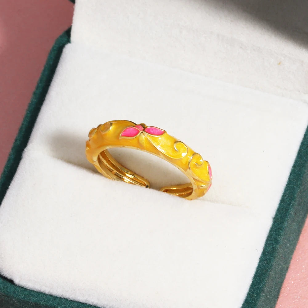 Female Enamel Ring