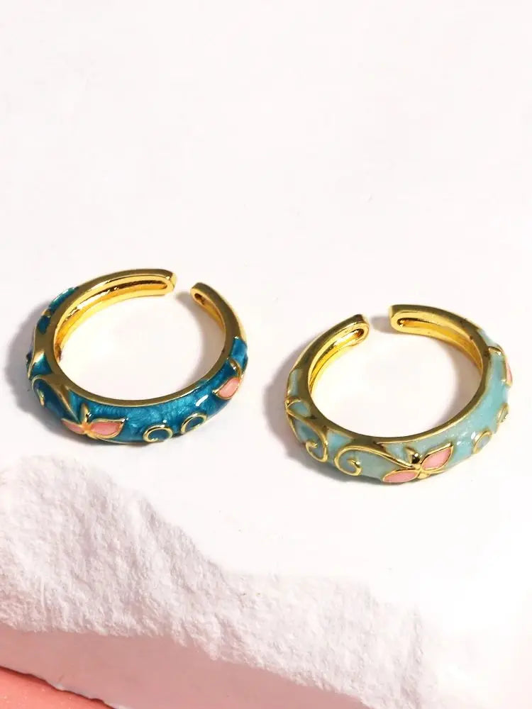 Female Enamel Ring