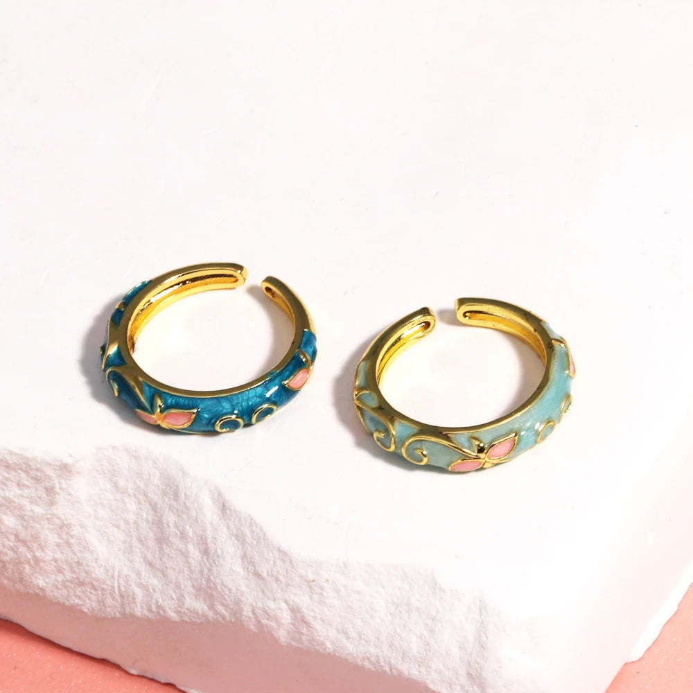 Female Enamel Ring