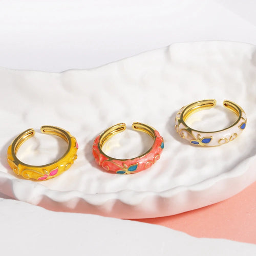 Female Enamel Ring