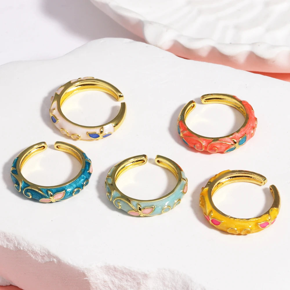 Female Enamel Ring