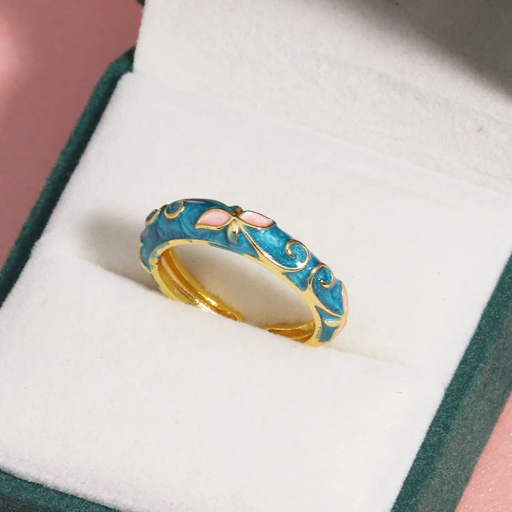 Female Enamel Ring