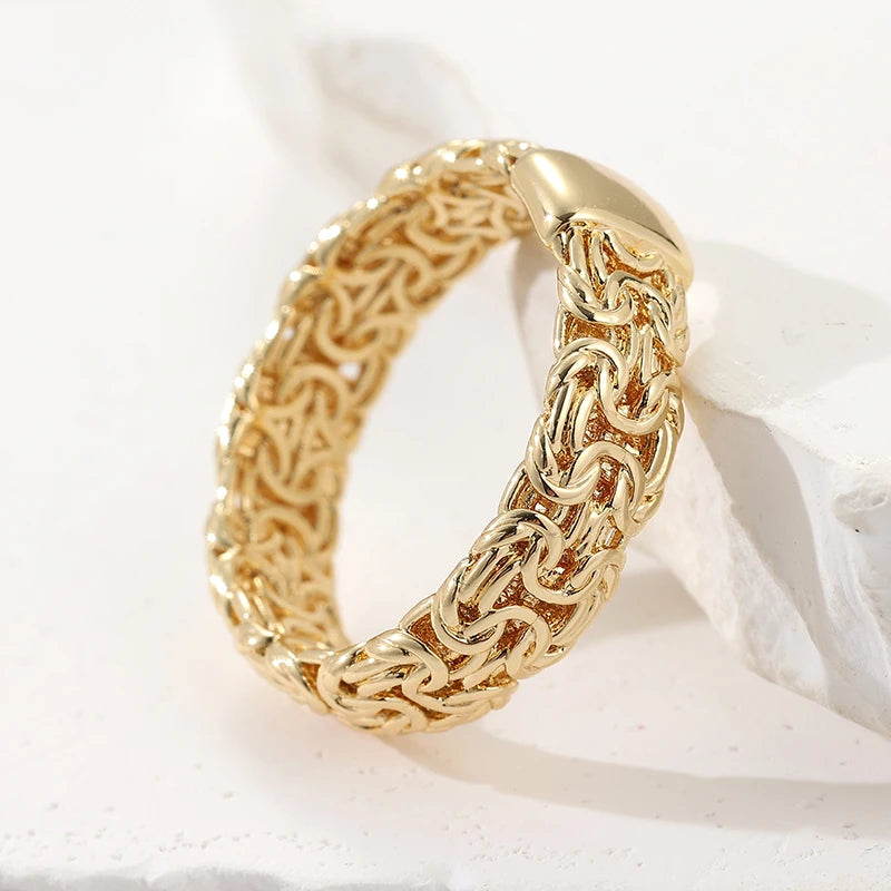 Vintage Hand Carved Women's Ring