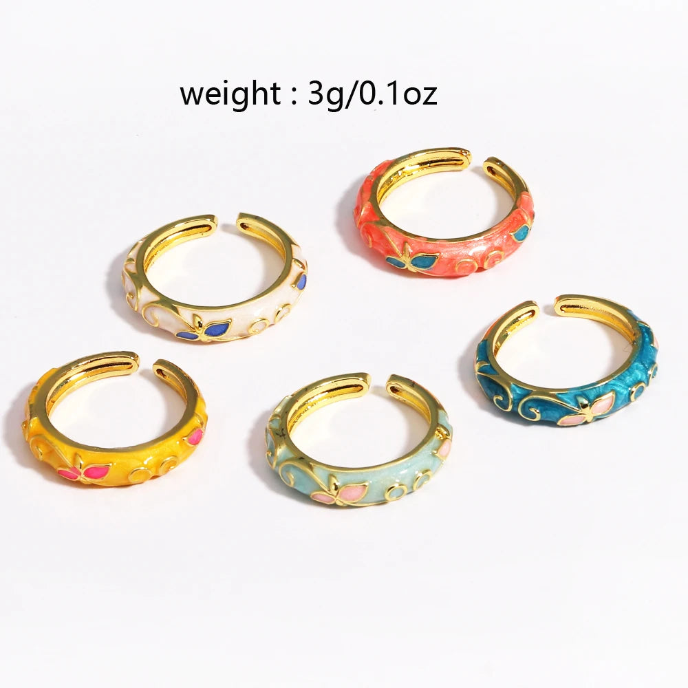 Female Enamel Ring